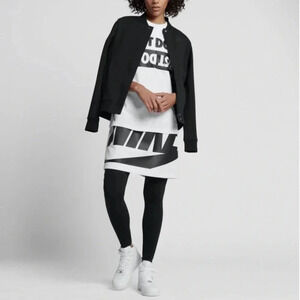 Nike Tech Fleece Destroyer Full Zip Letterman style Jacket women’s size large